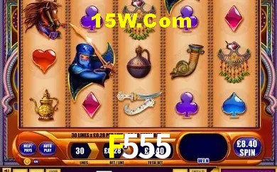 Jackpots e promoções na F555