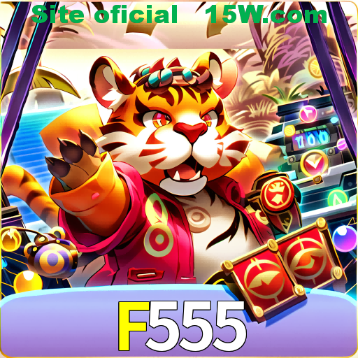 Imagem promocional da F555 mostrando a plataforma e suas vantagens